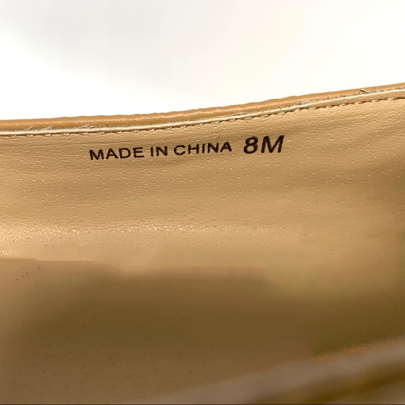 Dolce Vita Baca Fish-Scale Ballet Flats Tan Black Pink - Picture 6 of 9